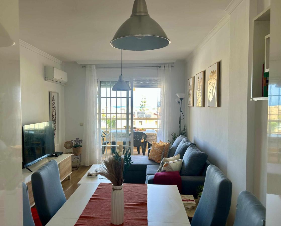 Casa Tino 500M Playa Terraza Garaje Piscina Daire Aguadulce  Dış mekan fotoğraf